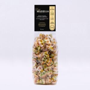 RAINBOW FARFALLINE  box pasta artigianale 100% grano italiano trafilata al bronzo handmade italian pasta 100% italian wheat